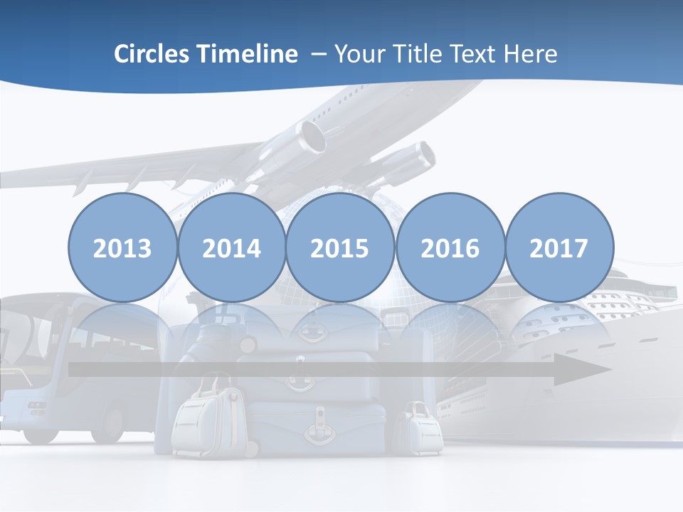 Business Ship D Rendering PowerPoint Template