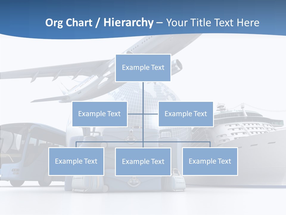 Business Ship D Rendering PowerPoint Template
