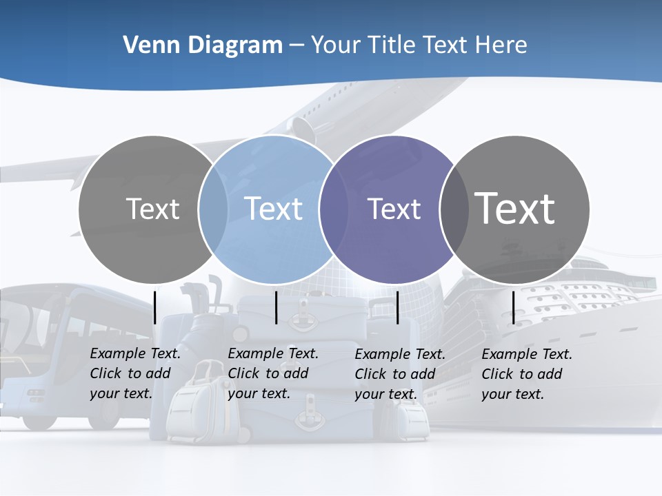 Business Ship D Rendering PowerPoint Template