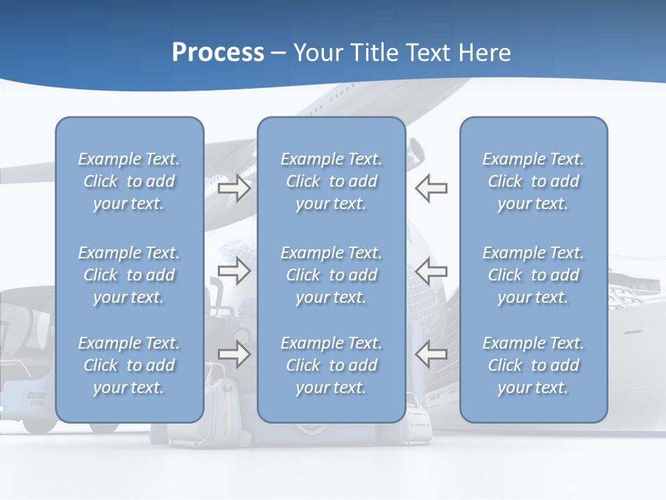 Business Ship D Rendering PowerPoint Template