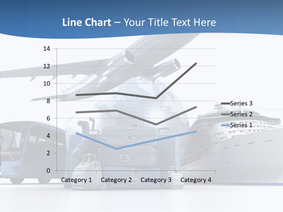 Business Ship D Rendering PowerPoint Template