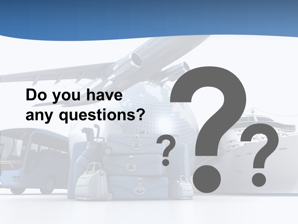 Business Ship D Rendering PowerPoint Template