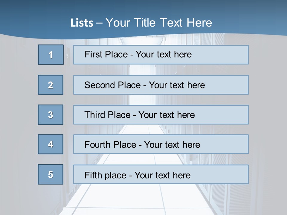 High Lan Data PowerPoint Template
