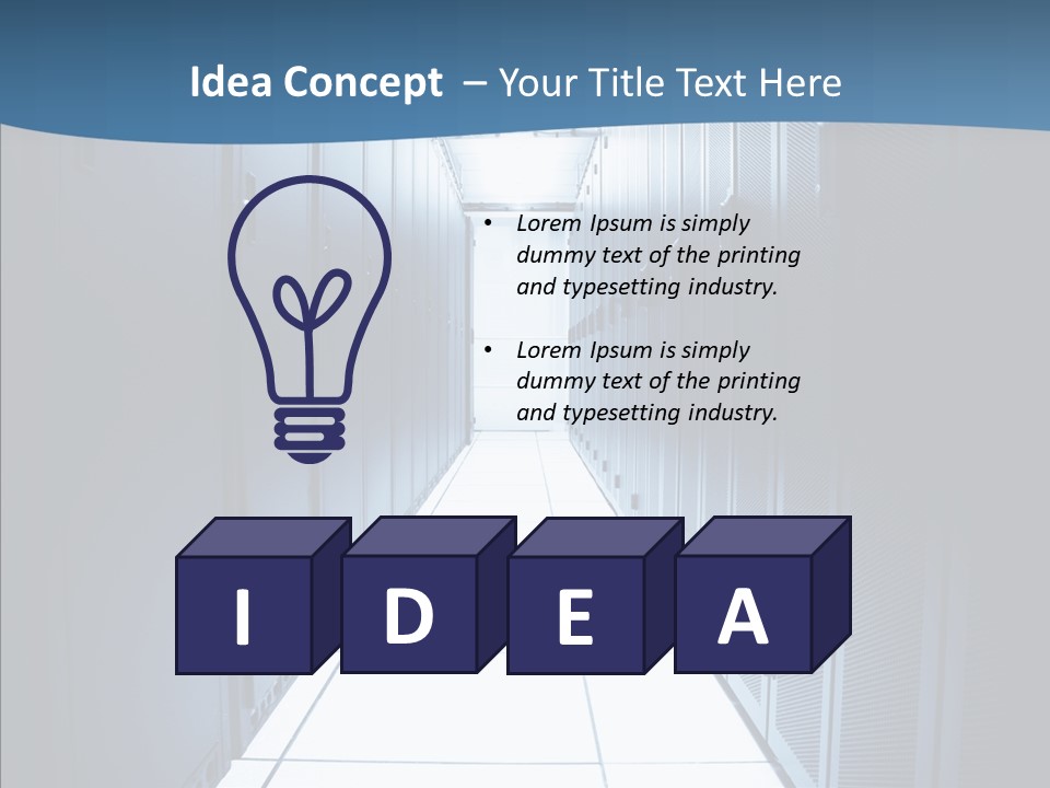 High Lan Data PowerPoint Template