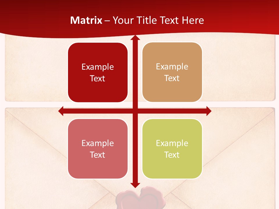 Vintage Stationary Envelope PowerPoint Template