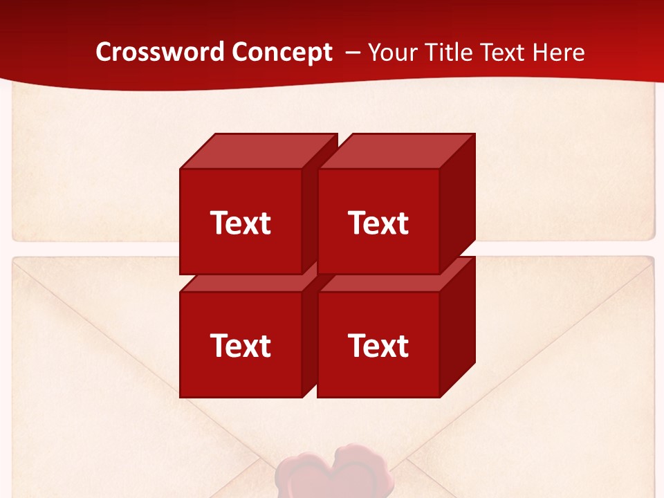 Vintage Stationary Envelope PowerPoint Template