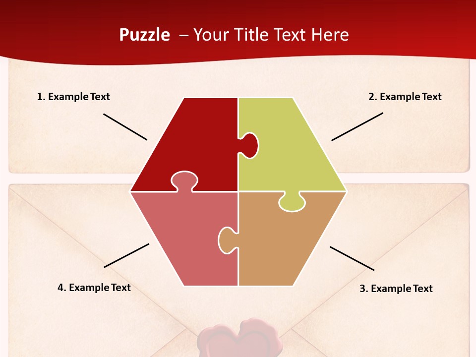 Vintage Stationary Envelope PowerPoint Template