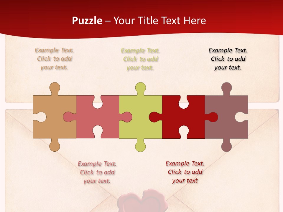 Vintage Stationary Envelope PowerPoint Template