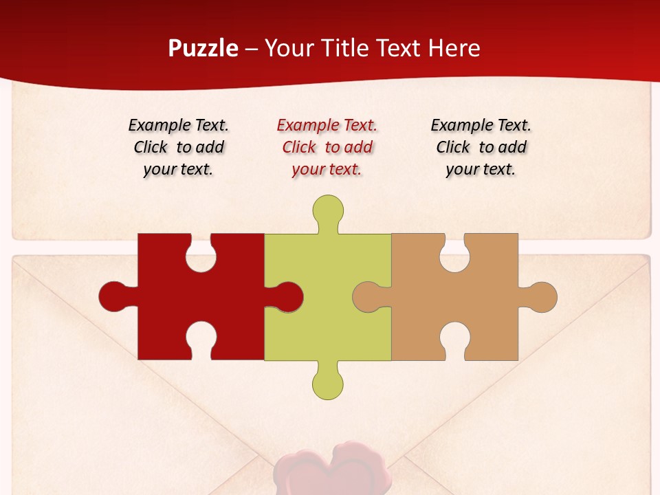 Vintage Stationary Envelope PowerPoint Template