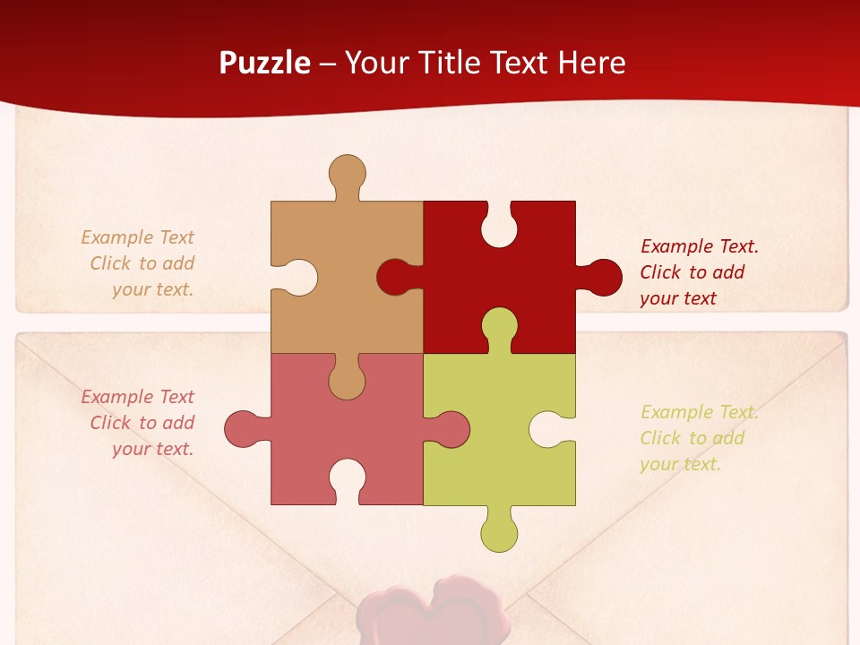 Vintage Stationary Envelope PowerPoint Template