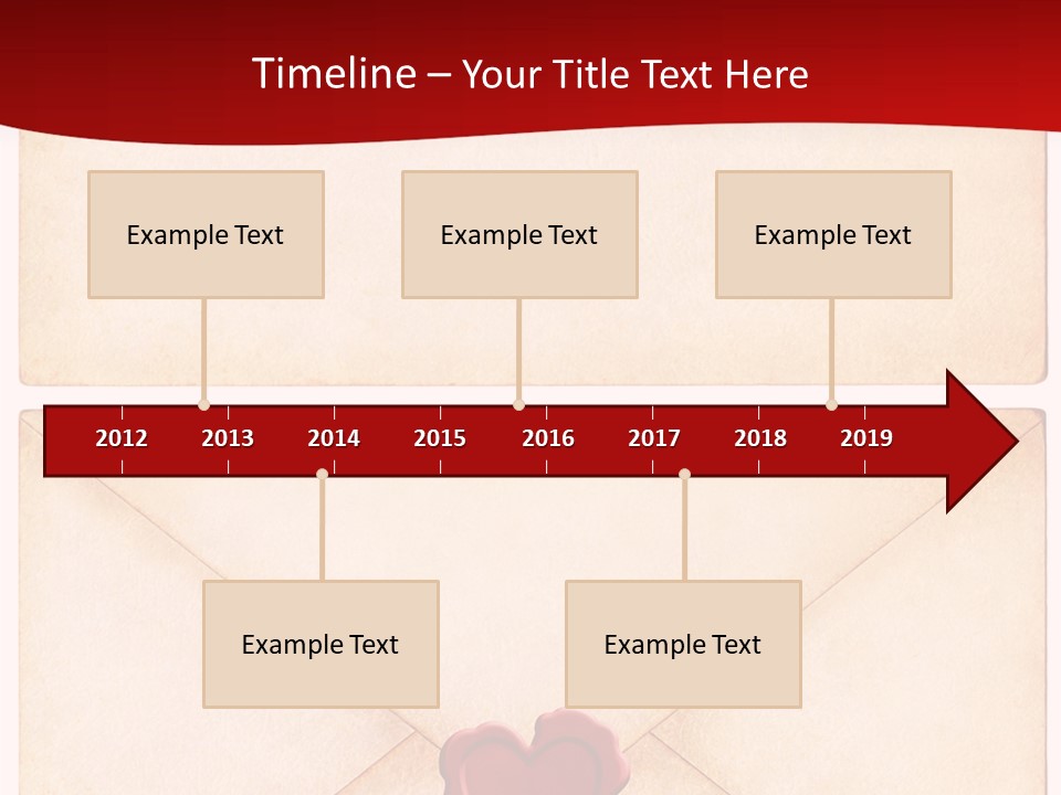 Vintage Stationary Envelope PowerPoint Template