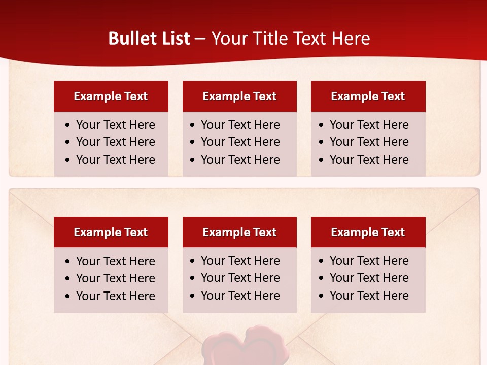 Vintage Stationary Envelope PowerPoint Template