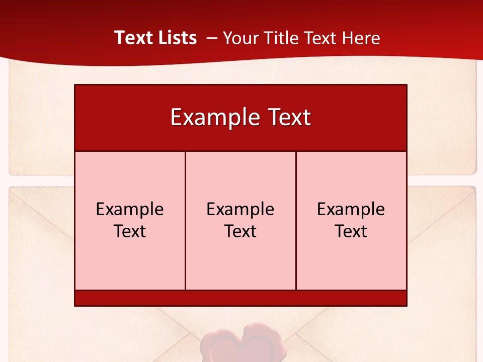 Vintage Stationary Envelope PowerPoint Template