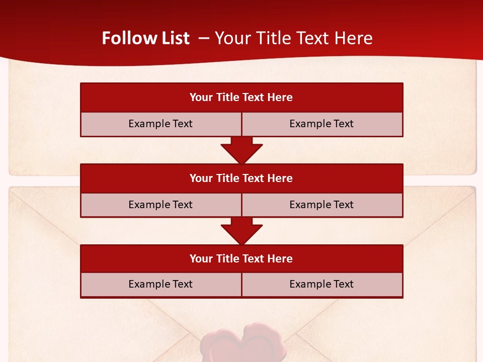 Vintage Stationary Envelope PowerPoint Template