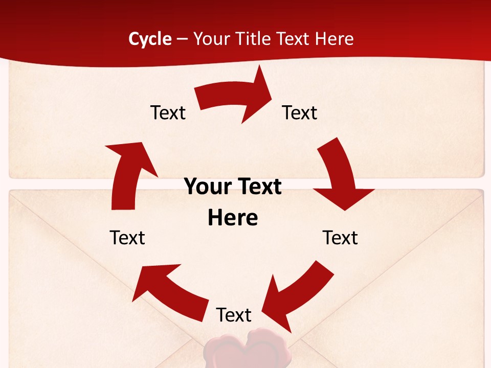 Vintage Stationary Envelope PowerPoint Template