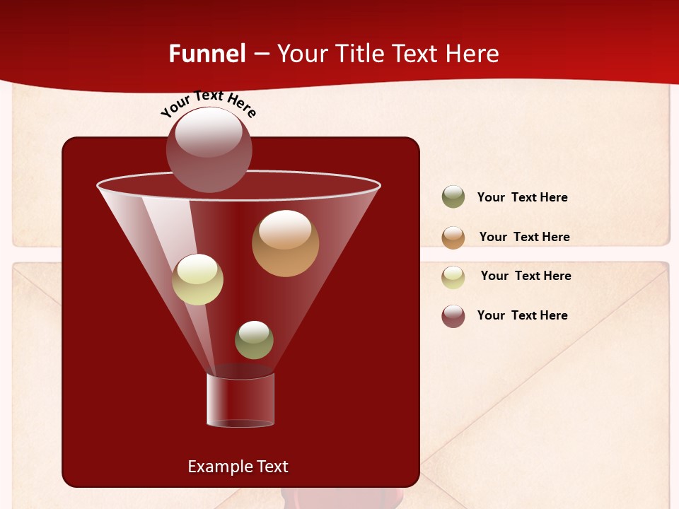 Vintage Stationary Envelope PowerPoint Template