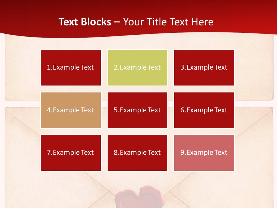 Vintage Stationary Envelope PowerPoint Template