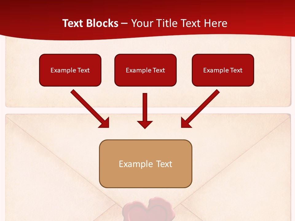 Vintage Stationary Envelope PowerPoint Template