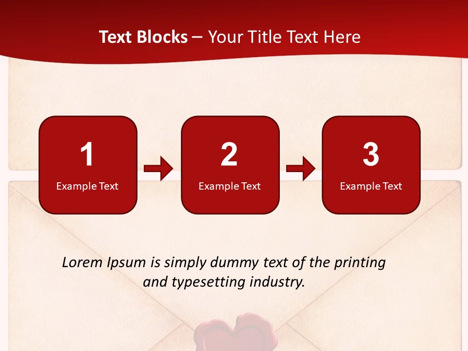 Vintage Stationary Envelope PowerPoint Template