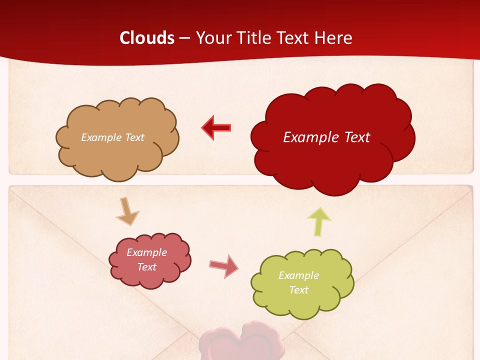 Vintage Stationary Envelope PowerPoint Template