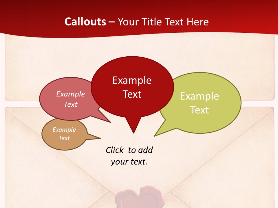 Vintage Stationary Envelope PowerPoint Template