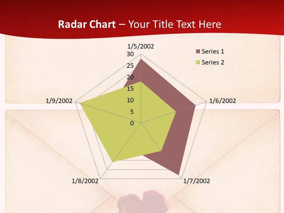 Vintage Stationary Envelope PowerPoint Template