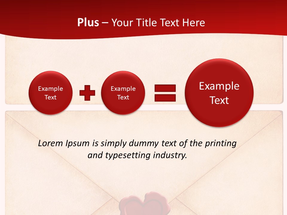 Vintage Stationary Envelope PowerPoint Template