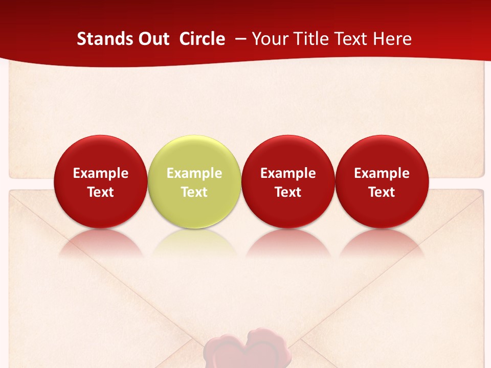 Vintage Stationary Envelope PowerPoint Template