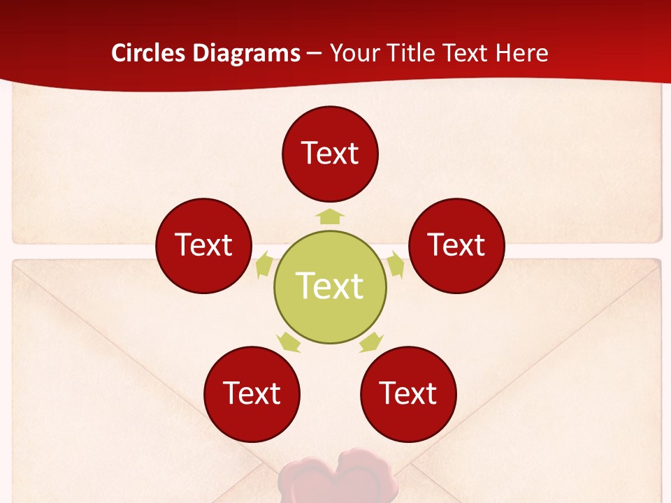 Vintage Stationary Envelope PowerPoint Template