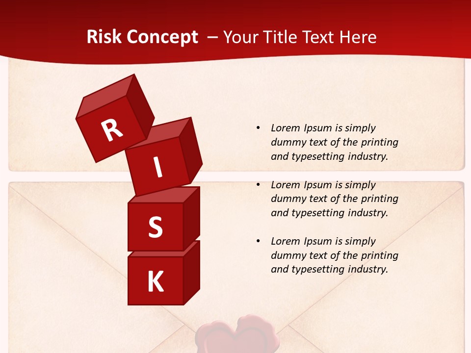 Vintage Stationary Envelope PowerPoint Template