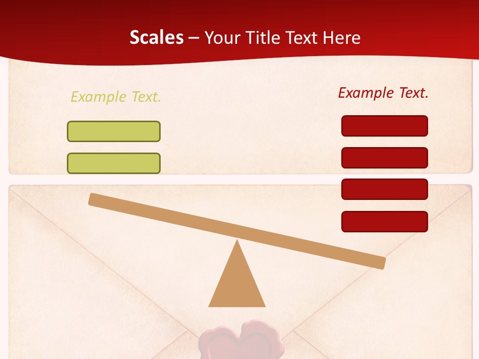 Vintage Stationary Envelope PowerPoint Template