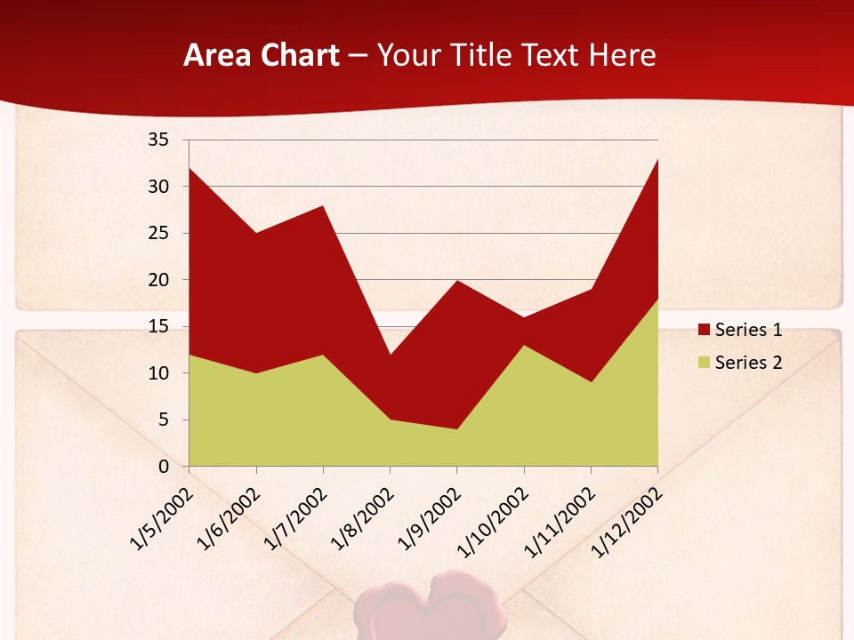 Vintage Stationary Envelope PowerPoint Template