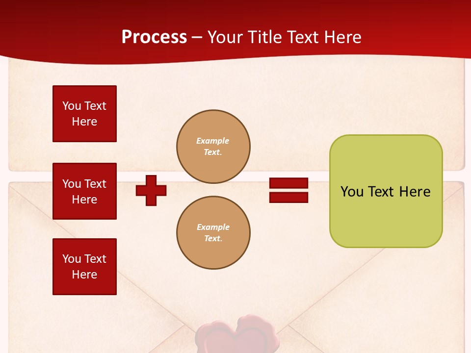 Vintage Stationary Envelope PowerPoint Template