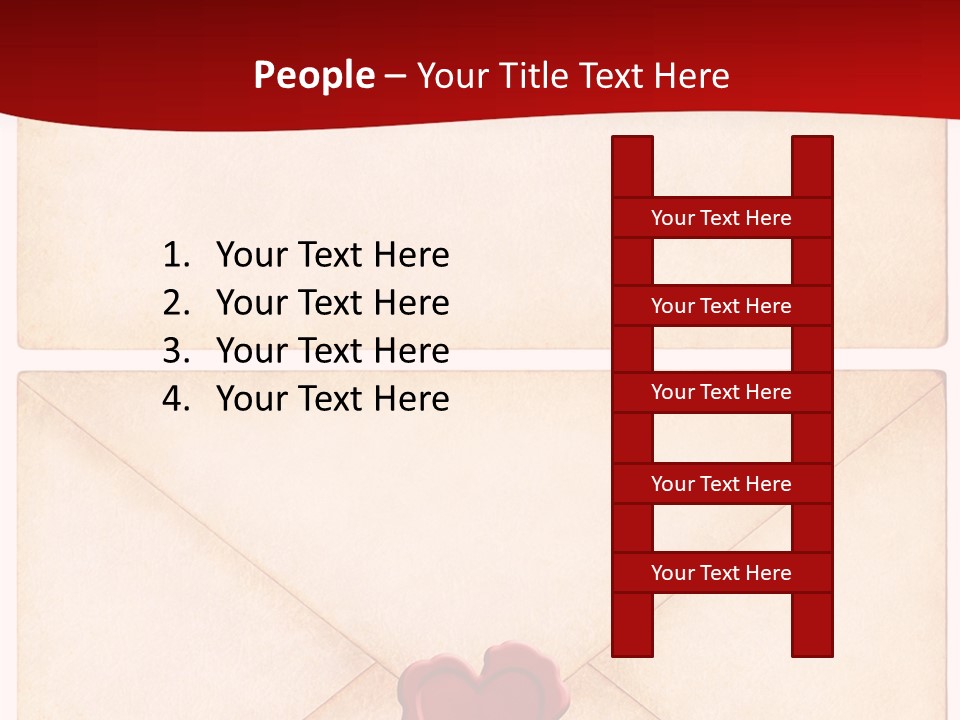 Vintage Stationary Envelope PowerPoint Template