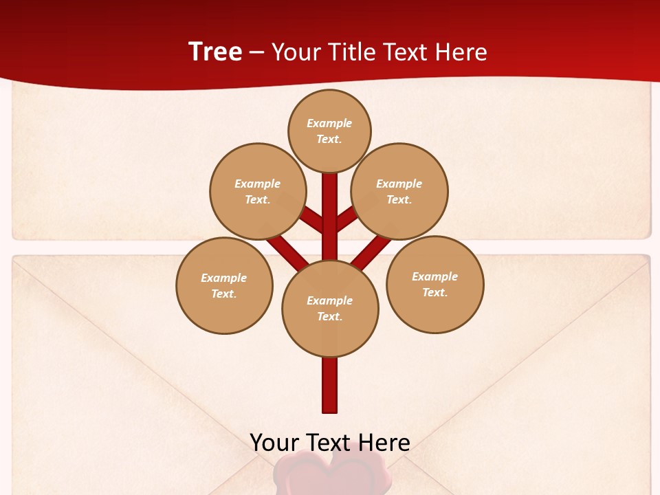 Vintage Stationary Envelope PowerPoint Template