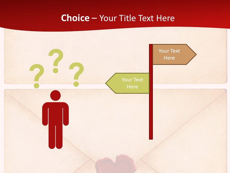 Vintage Stationary Envelope PowerPoint Template