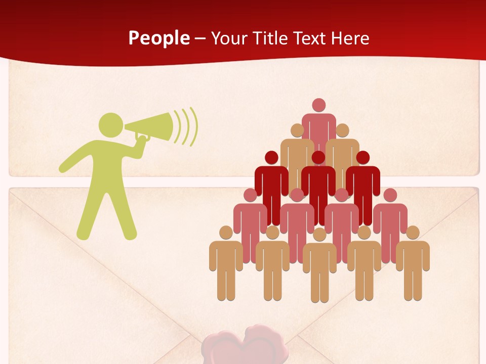 Vintage Stationary Envelope PowerPoint Template