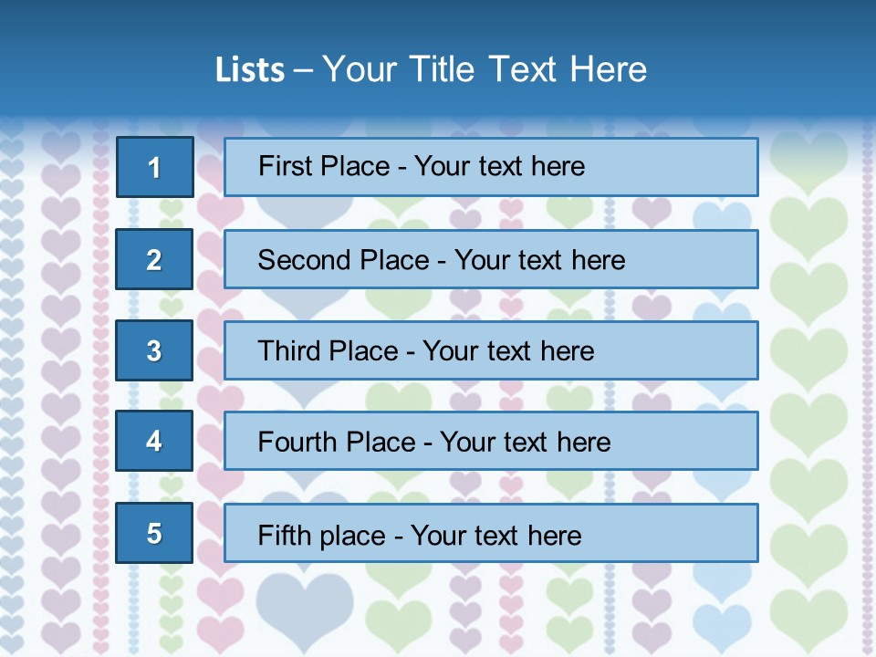 Artistic Natural Love PowerPoint Template