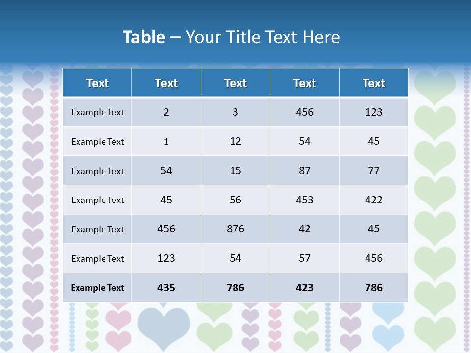 Artistic Natural Love PowerPoint Template
