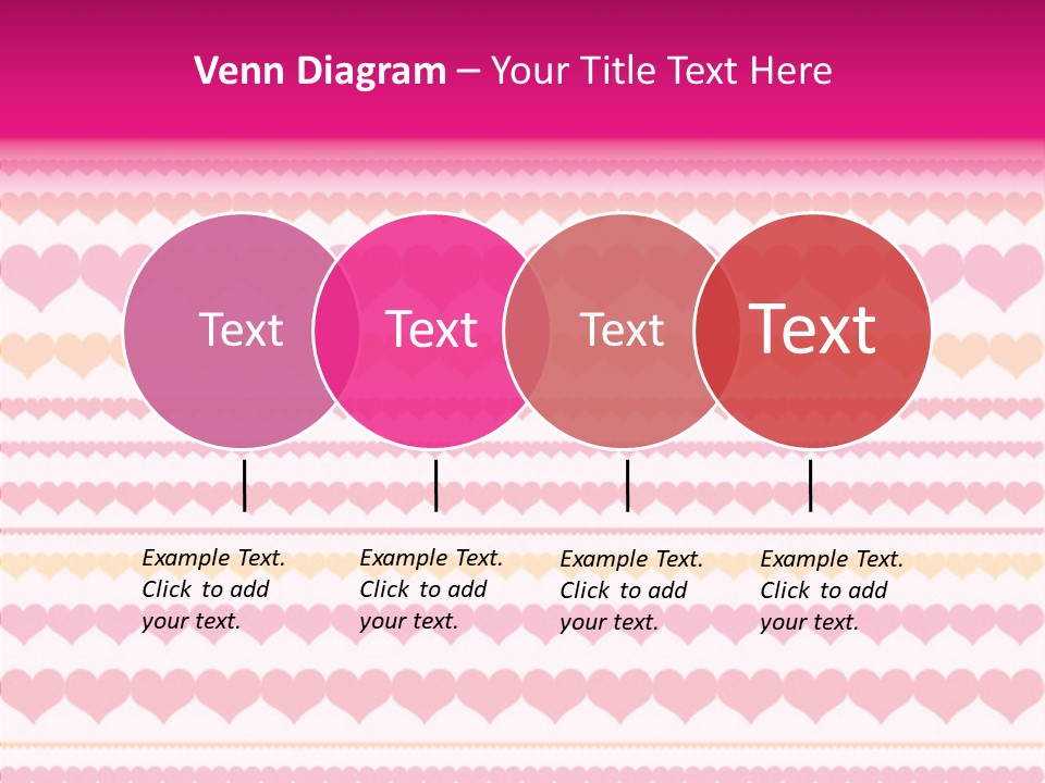 Romantic Heart February PowerPoint Template