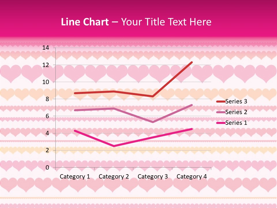 Romantic Heart February PowerPoint Template