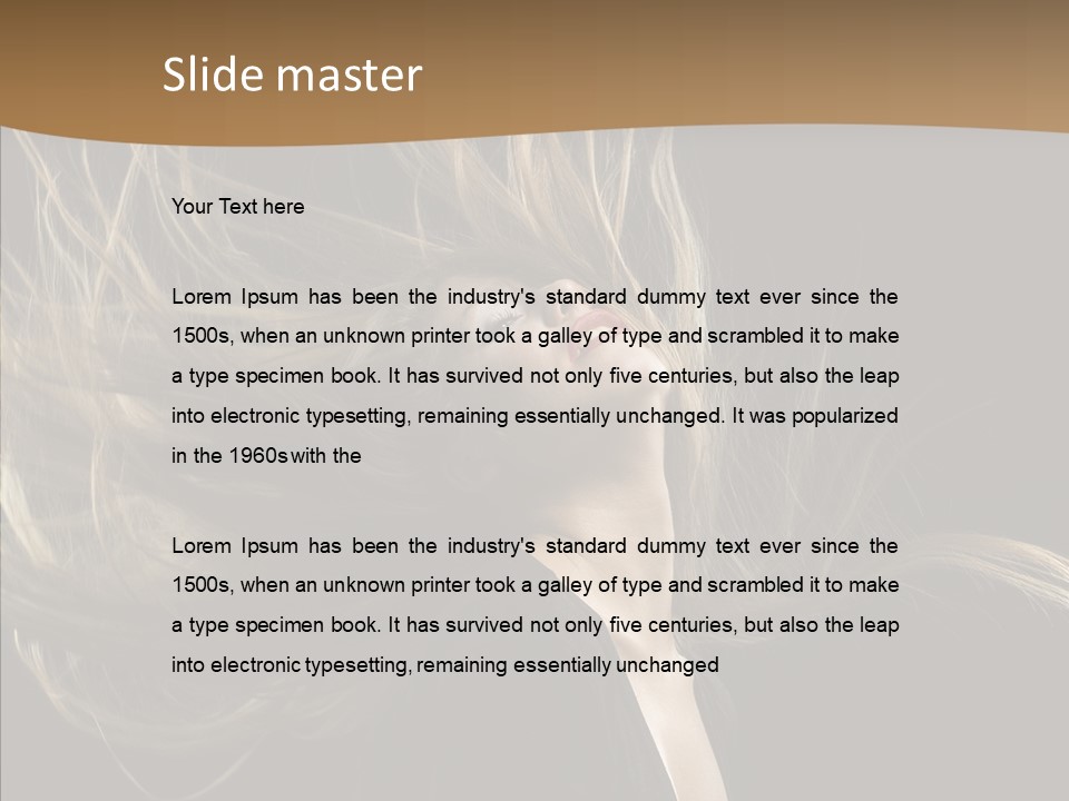 Funky Light Glamors PowerPoint Template