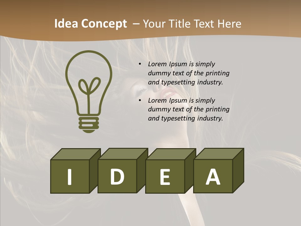 Funky Light Glamors PowerPoint Template