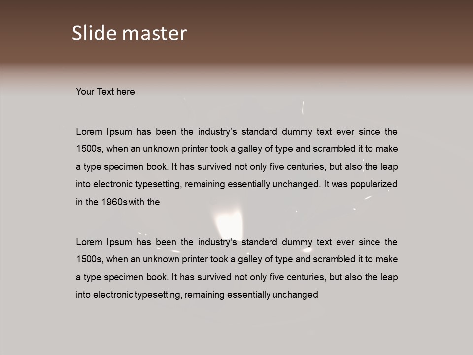 Milk Runny Spurt PowerPoint Template