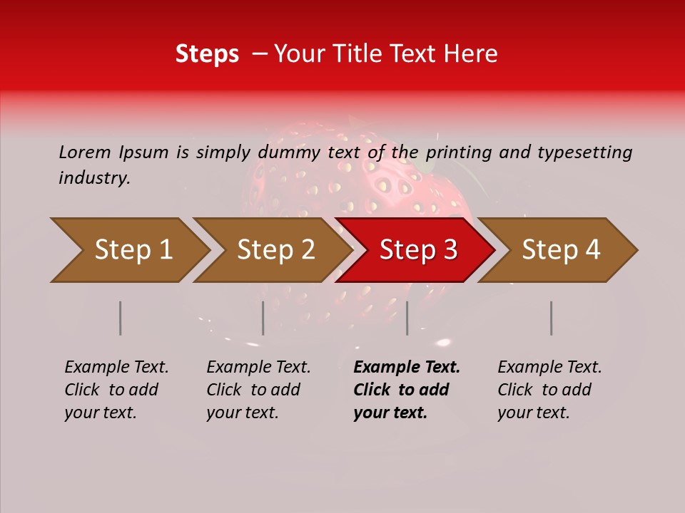 Milk Runny Spurt PowerPoint Template