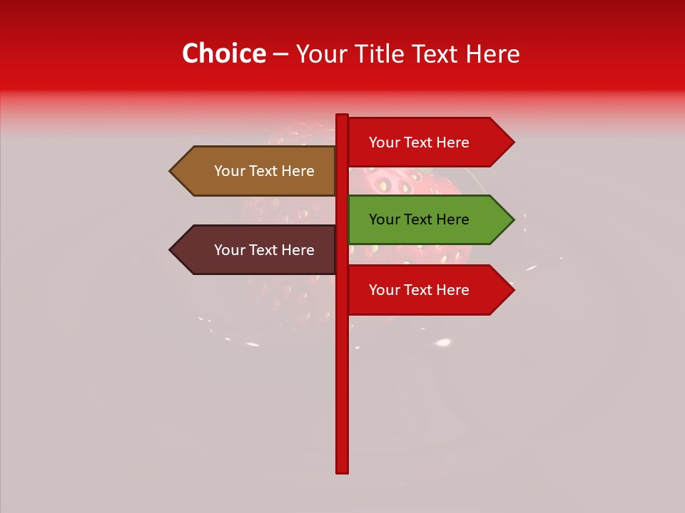 Milk Runny Spurt PowerPoint Template