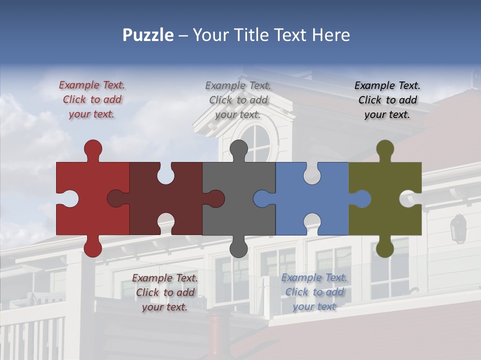 Coronado Accommodations Del PowerPoint Template