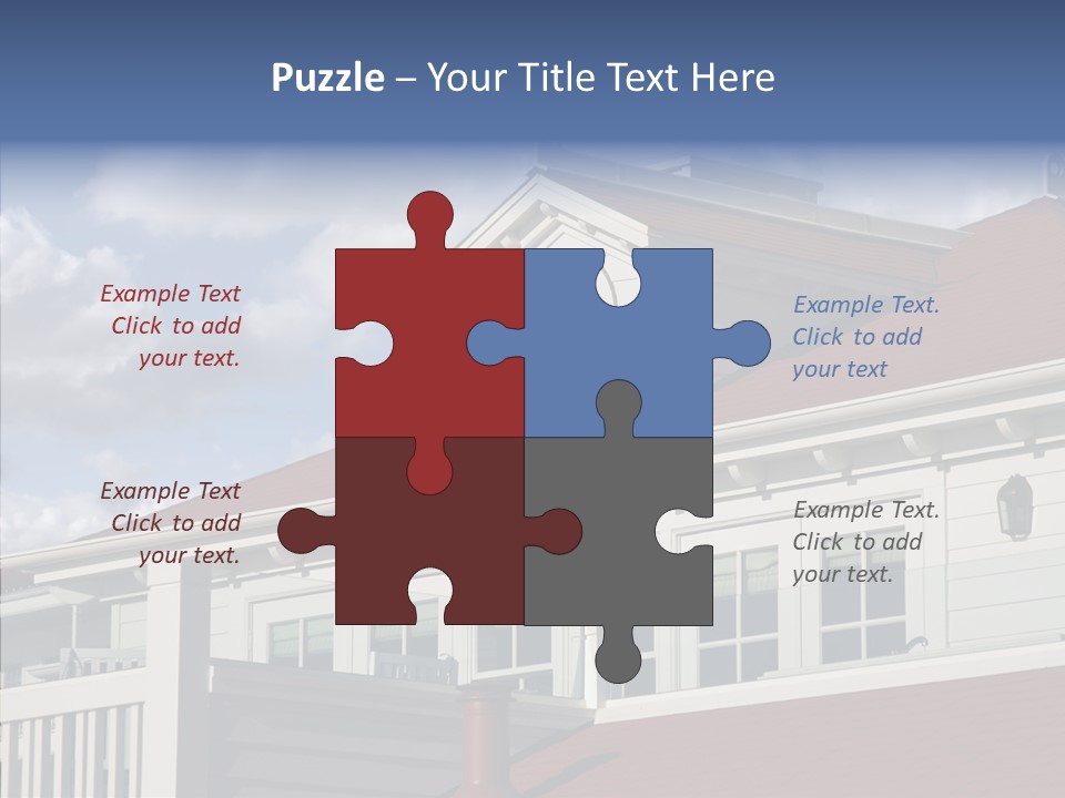 Coronado Accommodations Del PowerPoint Template