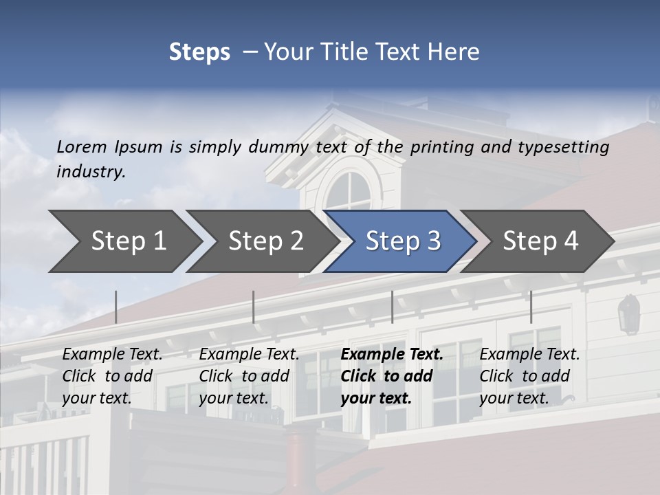 Coronado Accommodations Del PowerPoint Template