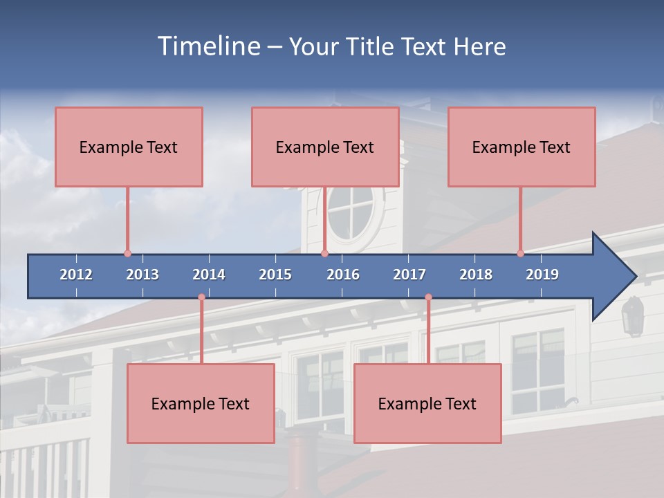 Coronado Accommodations Del PowerPoint Template